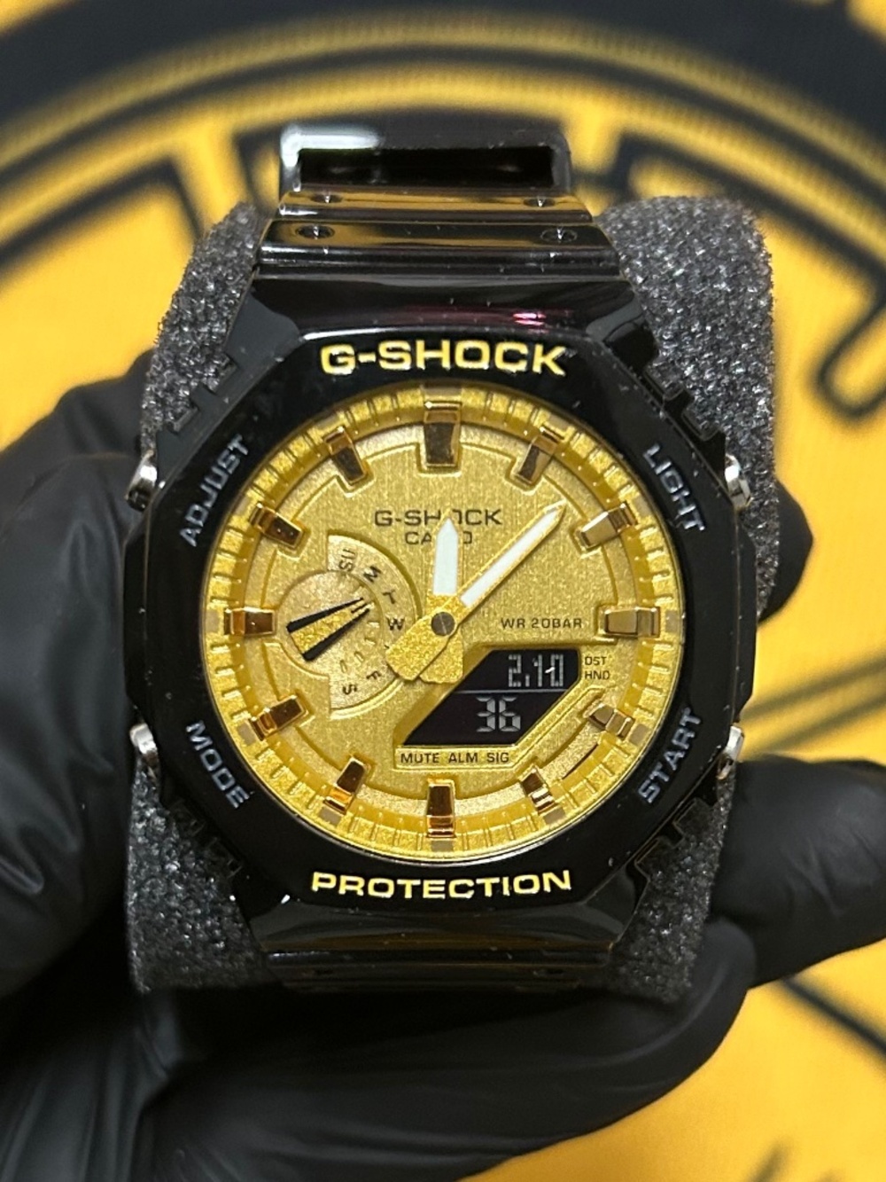 🖤 CASIO G-SHOCK – BLACK & GOLD – CUSTOM BUILD 🖤
